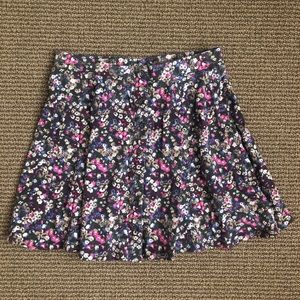 Floral Skater Skirt